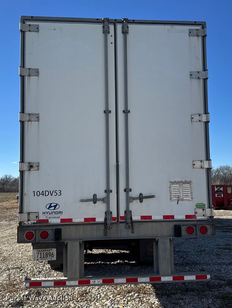 image for item ET4373 2016 Hyundai VI2530152 –AJS dry van trailer