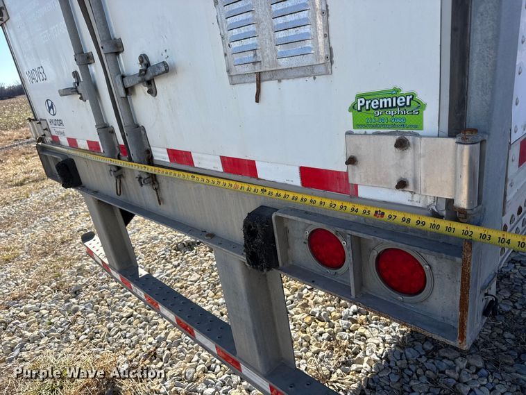 image for item ET4373 2016 Hyundai VI2530152 –AJS dry van trailer