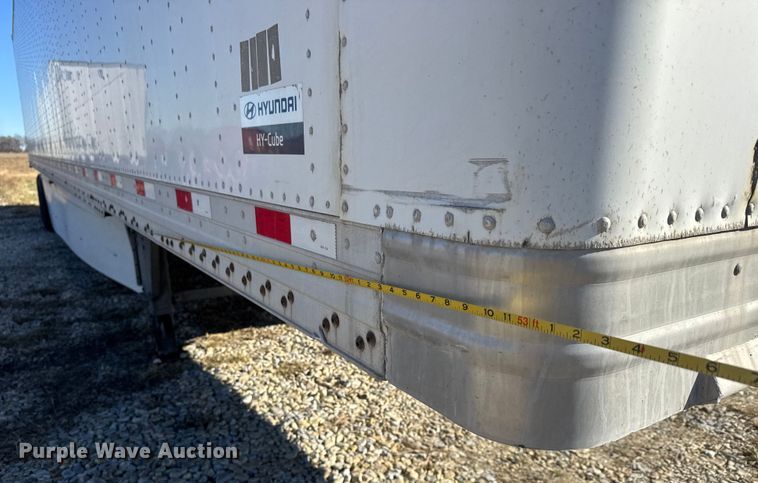 image for item ET4373 2016 Hyundai VI2530152 –AJS dry van trailer