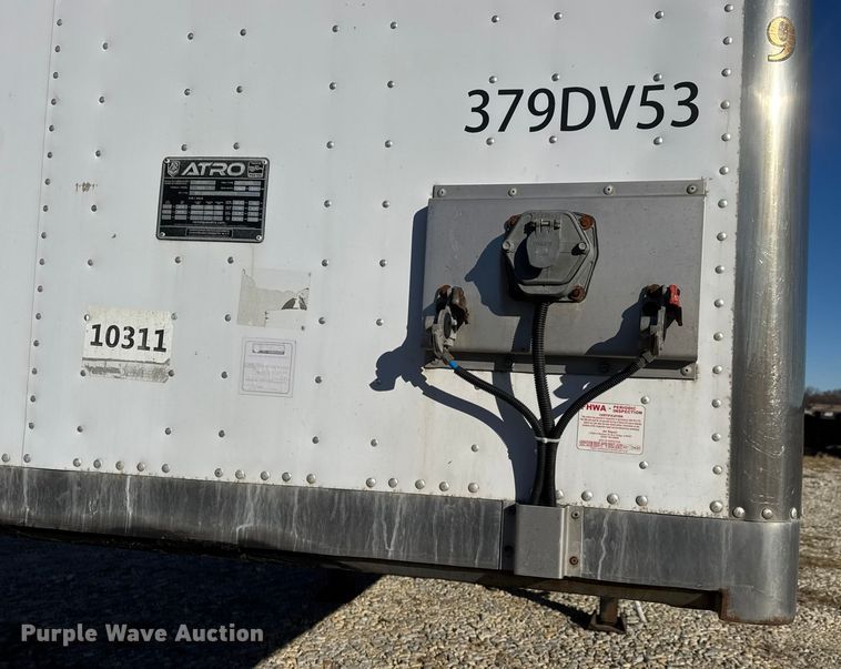 image for item ET4374 2022 Atro dry van trailer