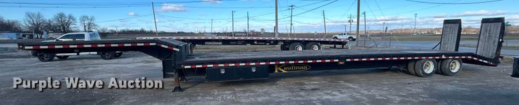 image for item ET6856 2021 Kaufman drop deck equipment trailer
