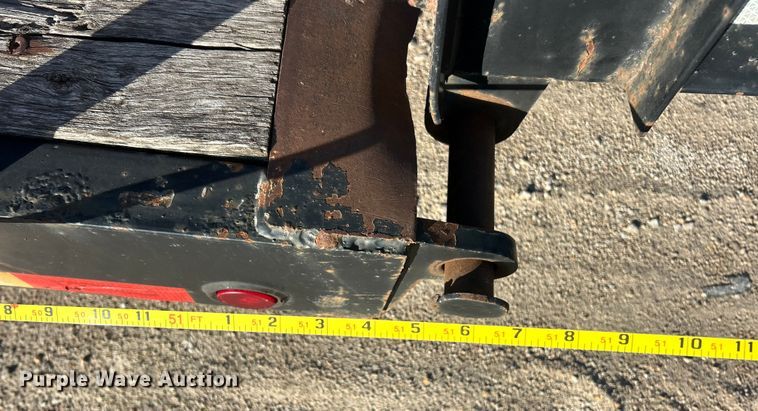 image for item ET6856 2021 Kaufman drop deck equipment trailer