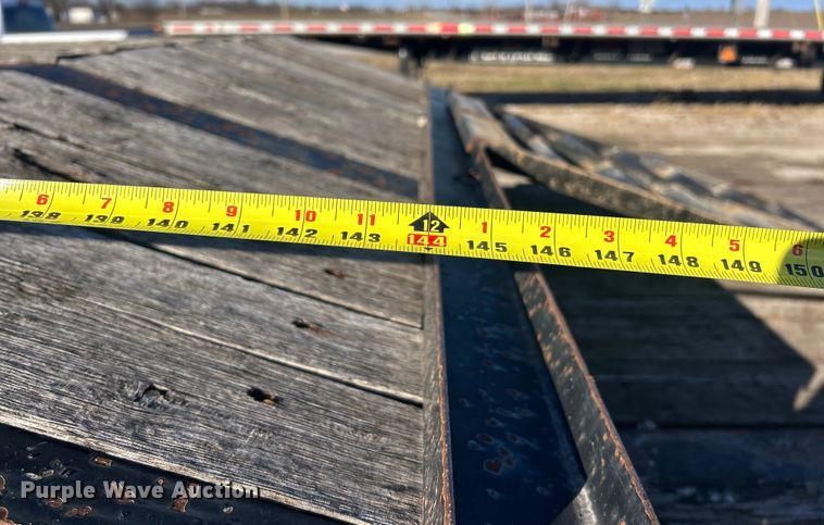 image for item ET6856 2021 Kaufman drop deck equipment trailer