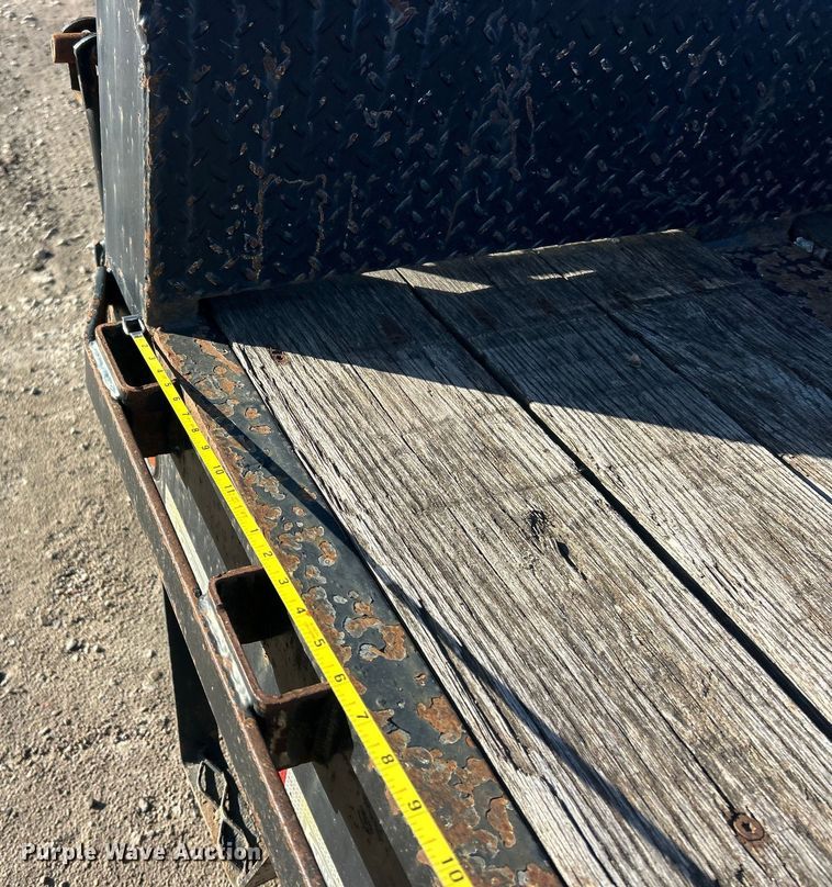 image for item ET6856 2021 Kaufman drop deck equipment trailer