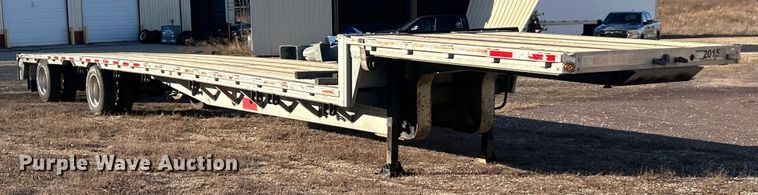 image for item ET6874 2008 Reitnouer drop deck trailer