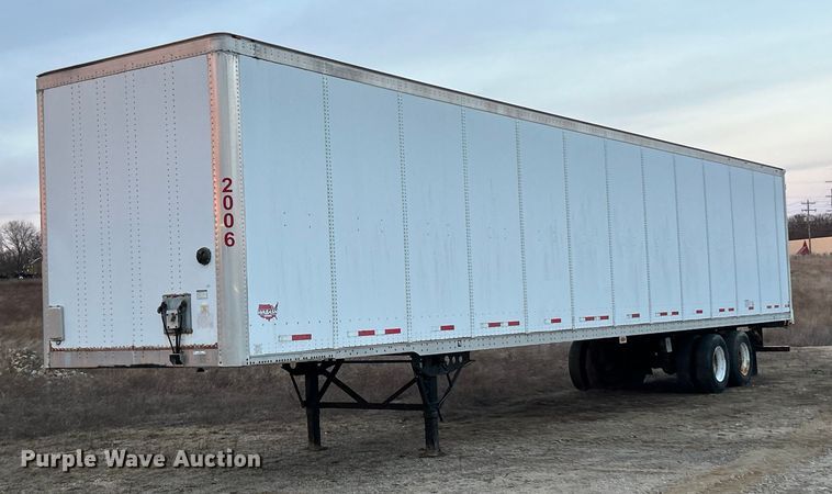 image for item ET6878 2009 Wabash dry van trailer