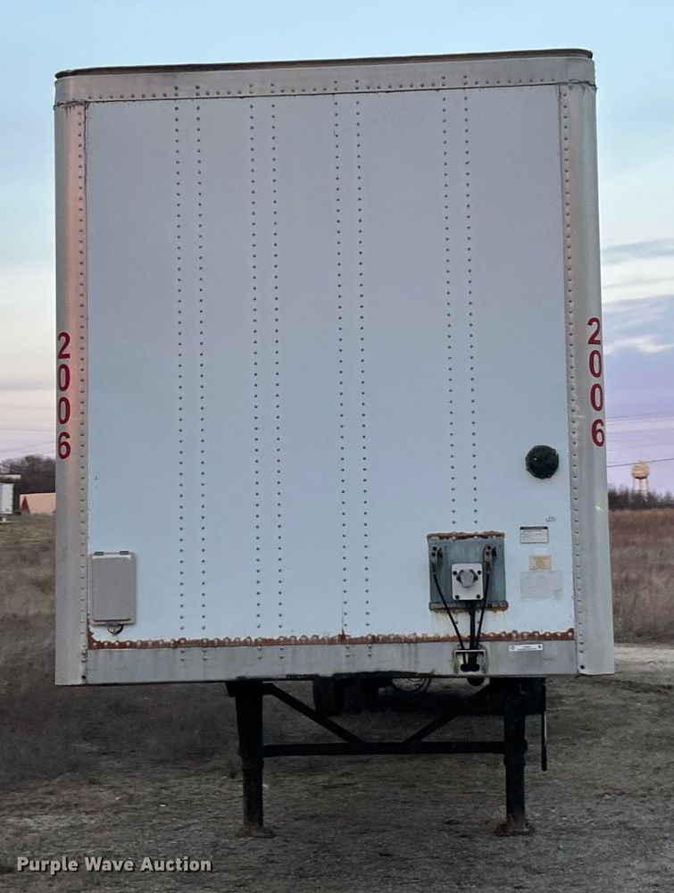 image for item ET6878 2009 Wabash dry van trailer
