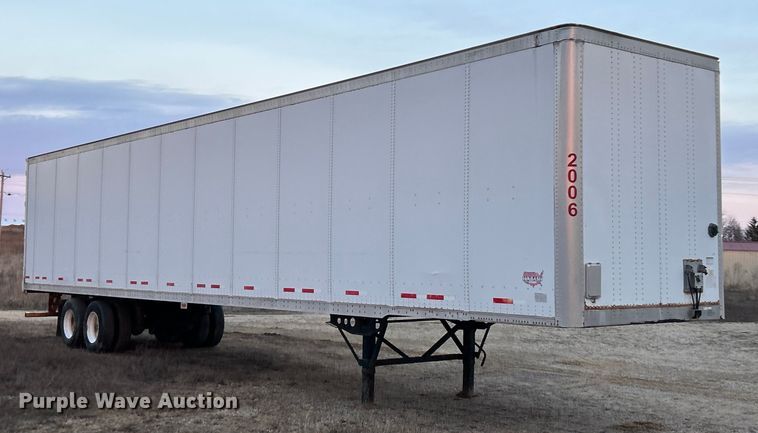 image for item ET6878 2009 Wabash dry van trailer