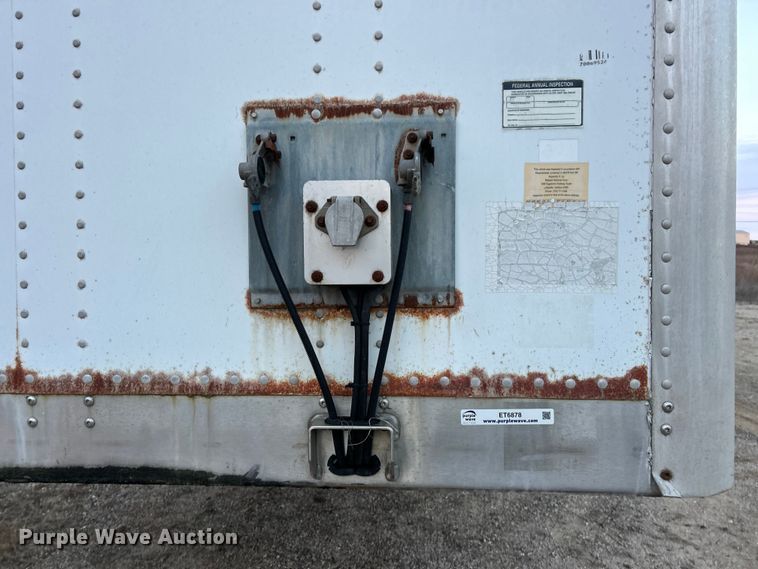 image for item ET6878 2009 Wabash dry van trailer