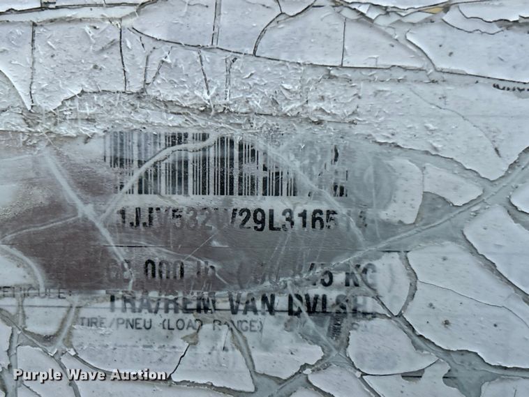 image for item ET6878 2009 Wabash dry van trailer