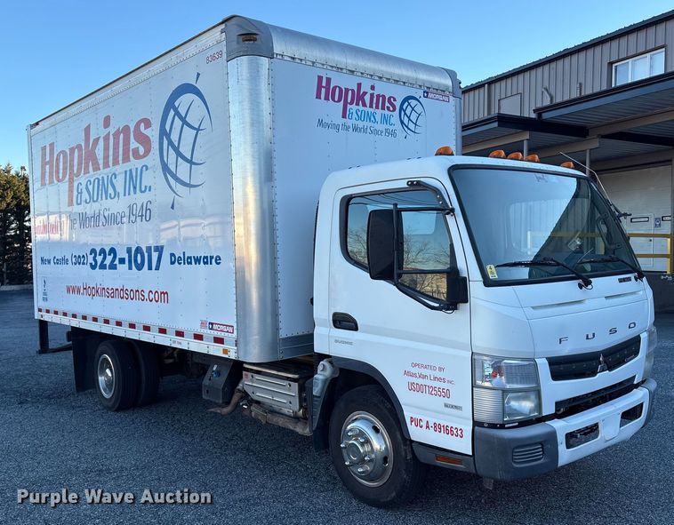 image for item ET8644 2012 Mitsubishi FE160 box truck