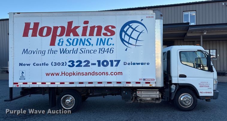 image for item ET8644 2012 Mitsubishi FE160 box truck