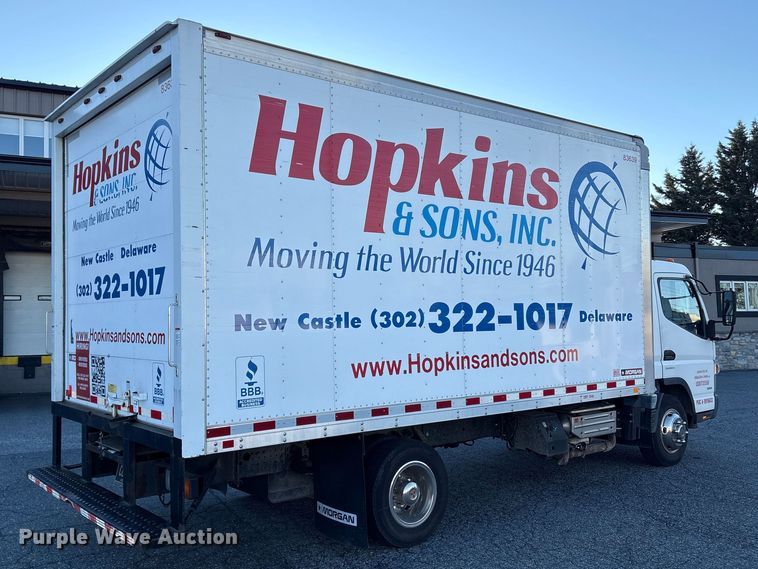 image for item ET8644 2012 Mitsubishi FE160 box truck