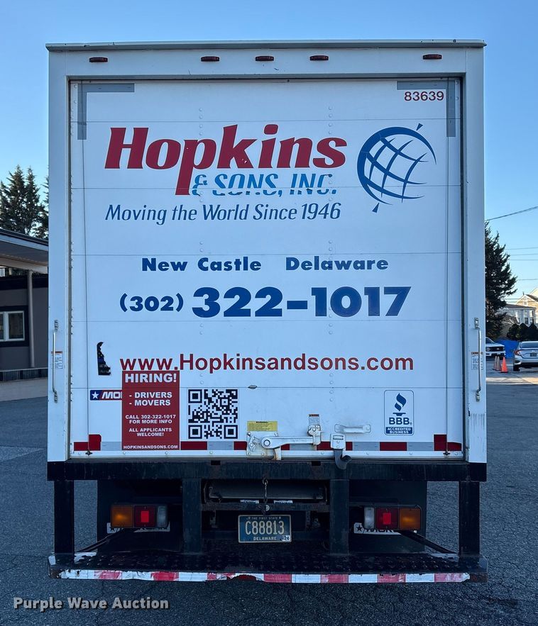 image for item ET8644 2012 Mitsubishi FE160 box truck