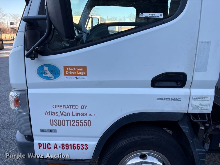 image for item ET8644 2012 Mitsubishi FE160 box truck