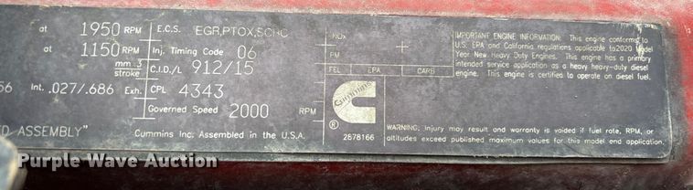 image for item EU7064 2021 Kenworth W900 semi truck