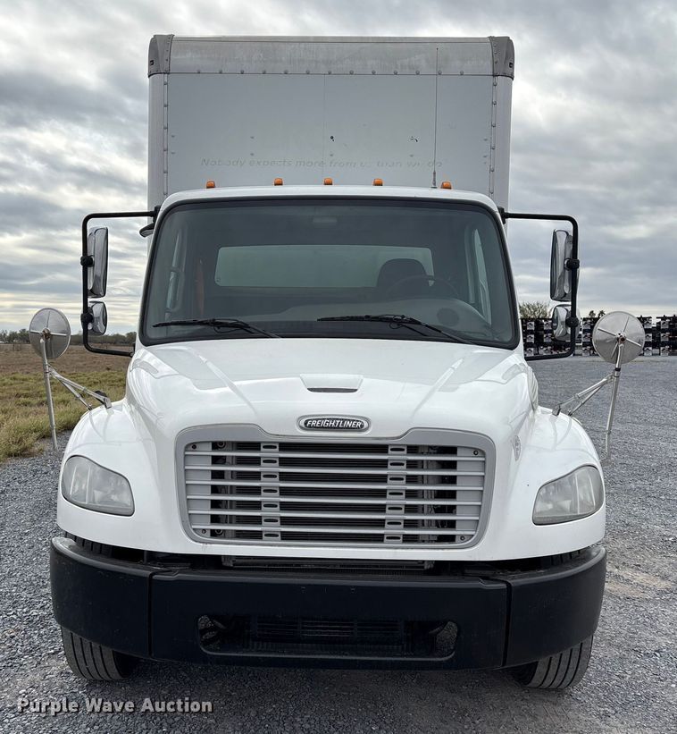 image for item EU7092 2016 Freightliner M2 side curtain box truck