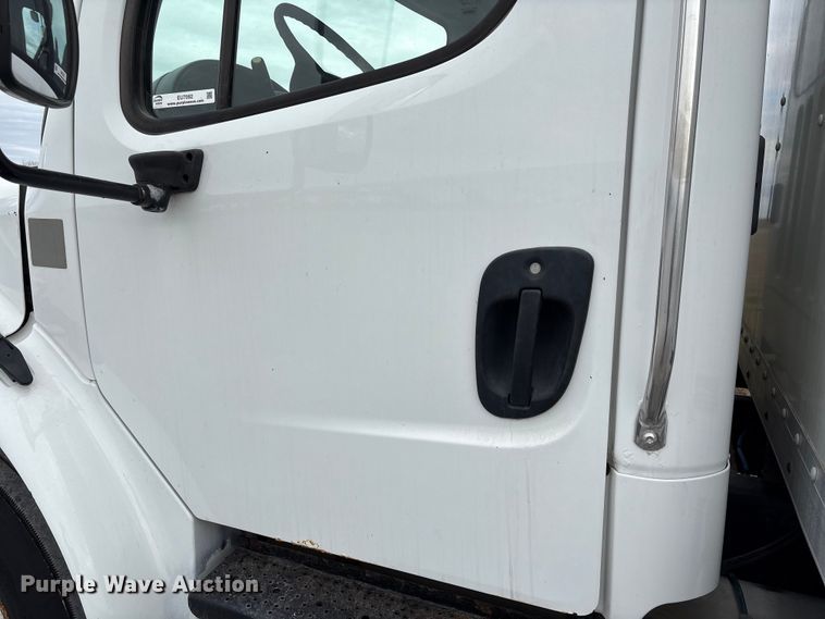 image for item EU7092 2016 Freightliner M2 side curtain box truck