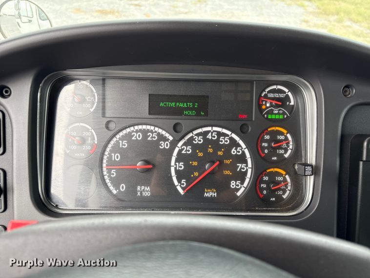 image for item EU7092 2016 Freightliner M2 side curtain box truck