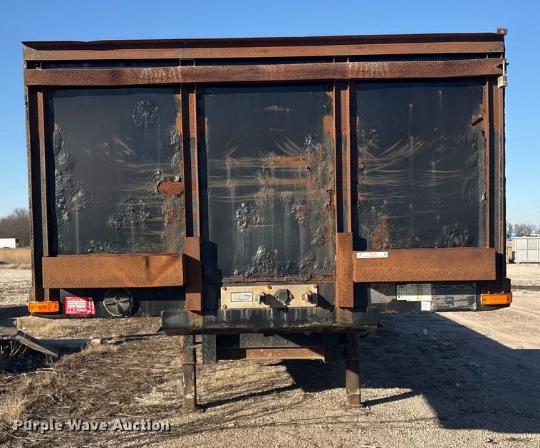 image for item EV2663 2012 Transcraft DTL-2100 drop deck equipment trailer