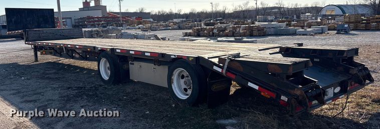image for item EV2663 2012 Transcraft DTL-2100 drop deck equipment trailer