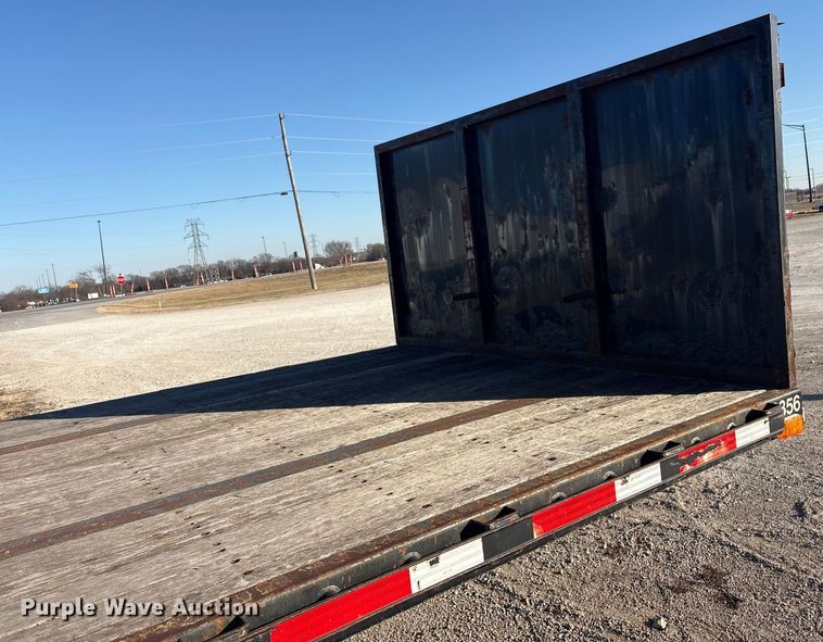 image for item EV2663 2012 Transcraft DTL-2100 drop deck equipment trailer