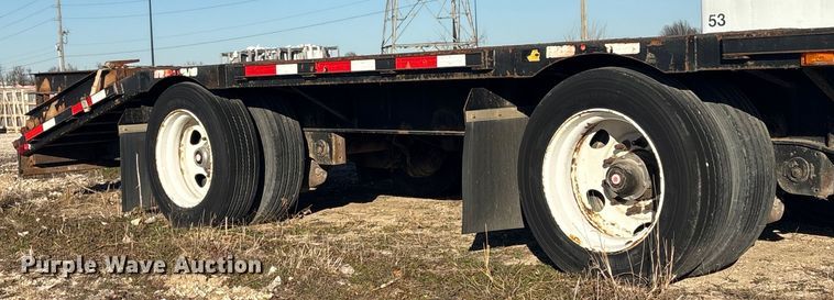 image for item EV2663 2012 Transcraft DTL-2100 drop deck equipment trailer