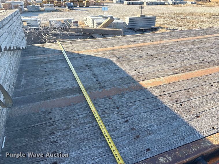 image for item EV2663 2012 Transcraft DTL-2100 drop deck equipment trailer