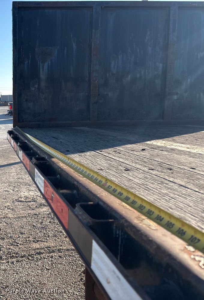 image for item EV2663 2012 Transcraft DTL-2100 drop deck equipment trailer