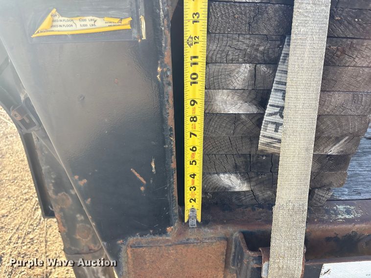 image for item EV2663 2012 Transcraft DTL-2100 drop deck equipment trailer