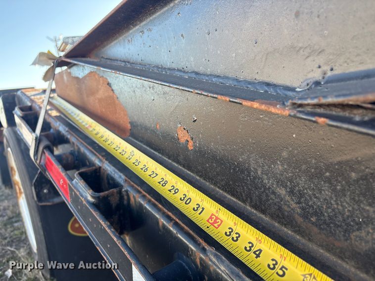 image for item EV2663 2012 Transcraft DTL-2100 drop deck equipment trailer