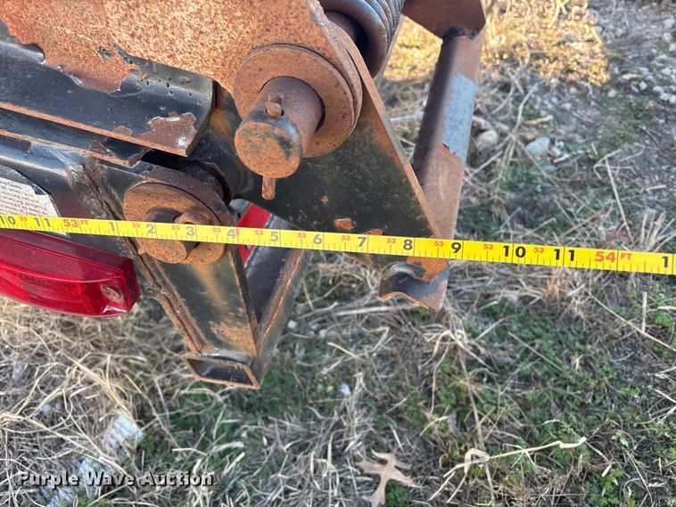 image for item EV2663 2012 Transcraft DTL-2100 drop deck equipment trailer