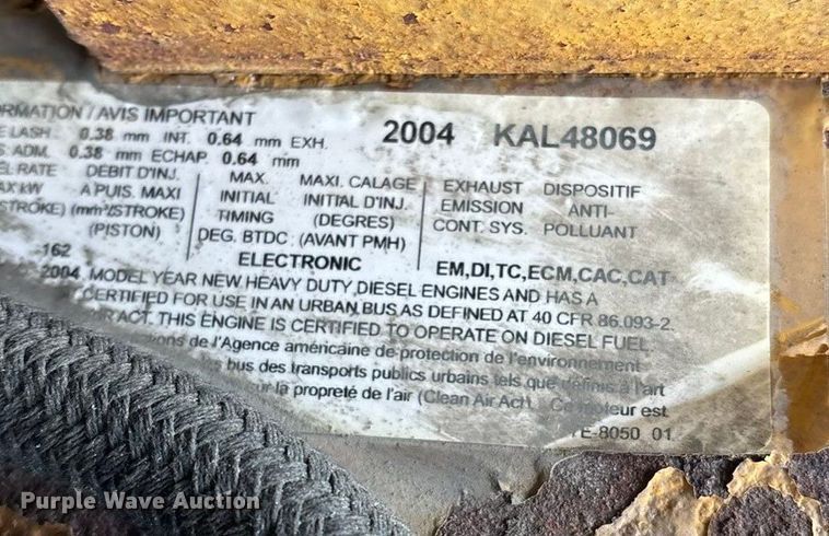 image for item FG0021 2005 Kenworth T300 box truck