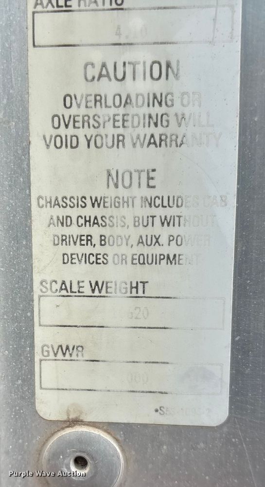 image for item FG0021 2005 Kenworth T300 box truck