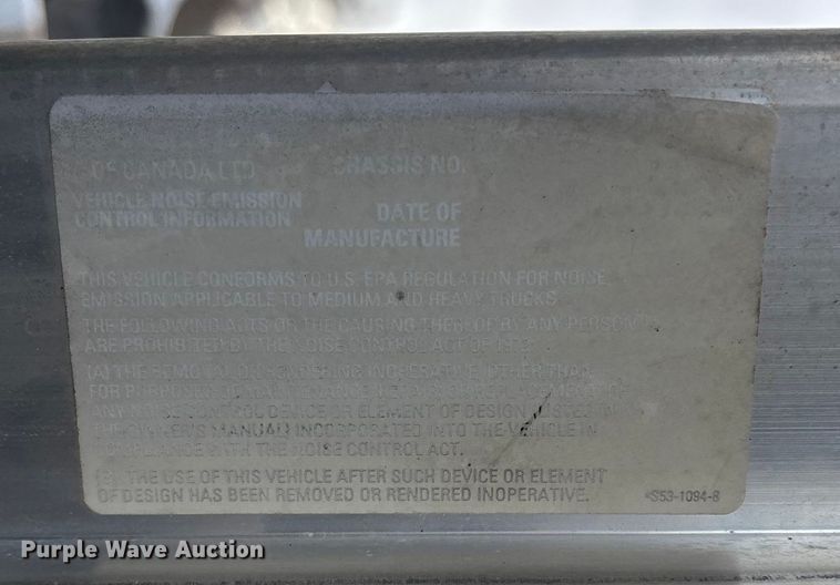 image for item FG0021 2005 Kenworth T300 box truck