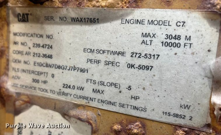 image for item FG0026 2007 Peterbilt PB335 refrigerated truck