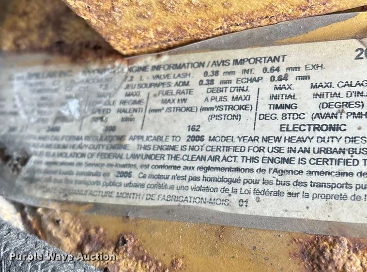 image for item FG0026 2007 Peterbilt PB335 refrigerated truck