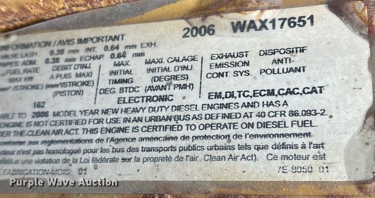 image for item FG0026 2007 Peterbilt PB335 refrigerated truck