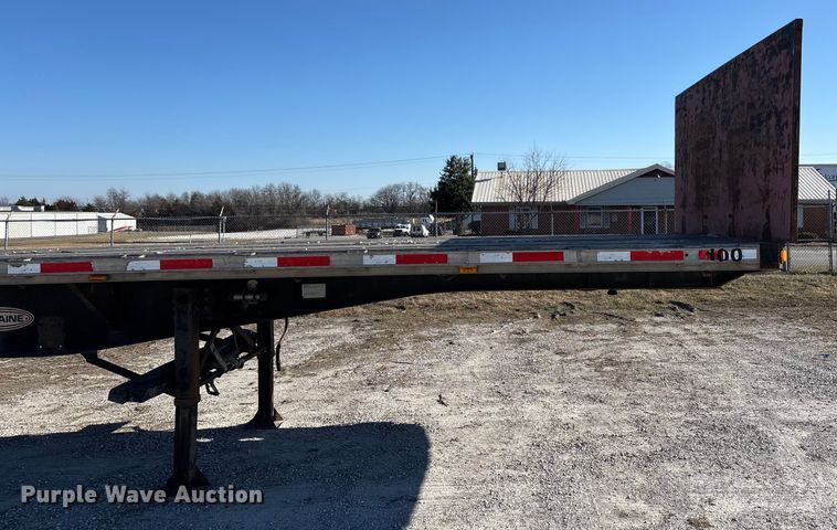 image for item FG0029 1997 Fontaine LFTW-6-8048WSAWK flatbed trailer