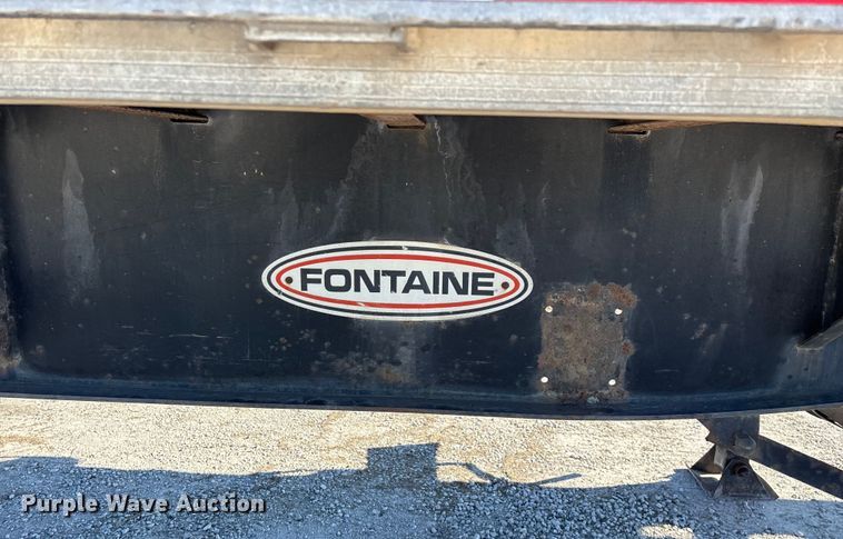 image for item FG0029 1997 Fontaine LFTW-6-8048WSAWK flatbed trailer