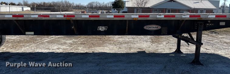 image for item FG0029 1997 Fontaine LFTW-6-8048WSAWK flatbed trailer