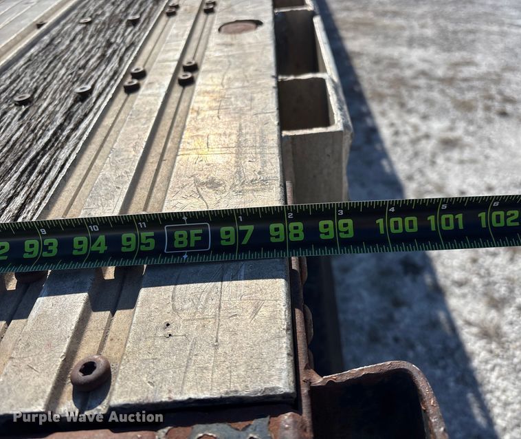 image for item FG0029 1997 Fontaine LFTW-6-8048WSAWK flatbed trailer