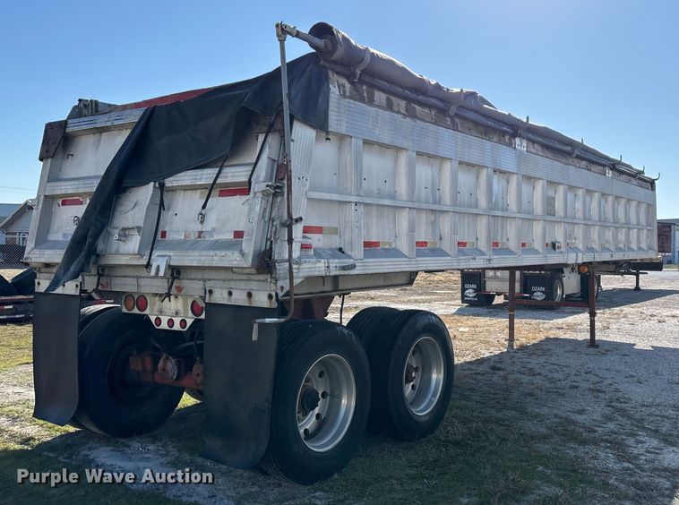 image for item FG0035 1986 CMC Trailers, Inc. end dump trailer