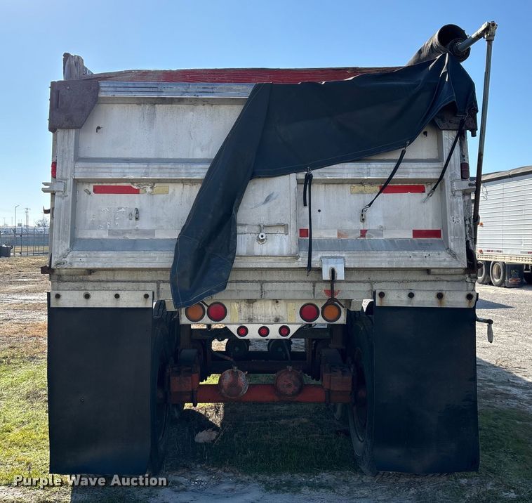 image for item FG0035 1986 CMC Trailers, Inc. end dump trailer