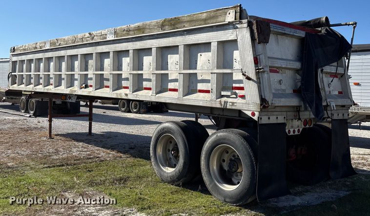 image for item FG0035 1986 CMC Trailers, Inc. end dump trailer