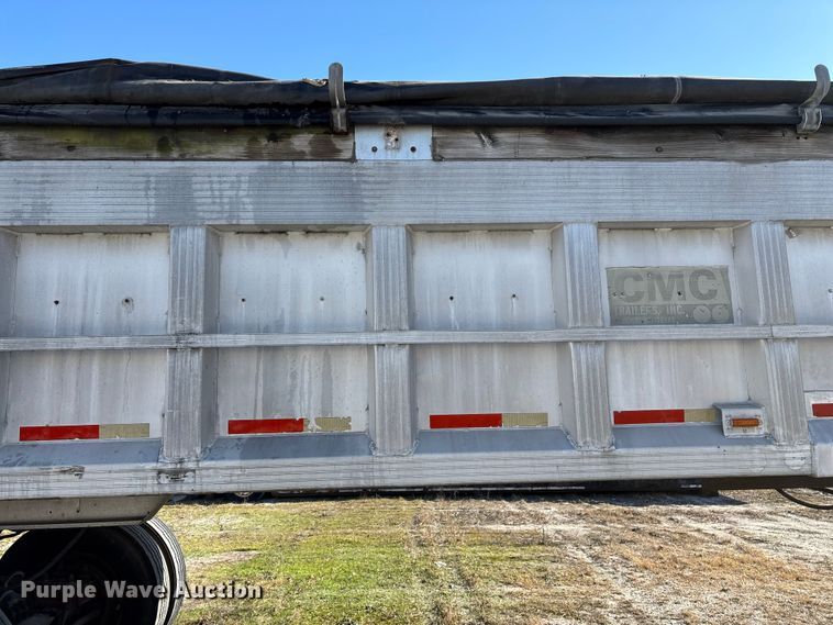 image for item FG0035 1986 CMC Trailers, Inc. end dump trailer
