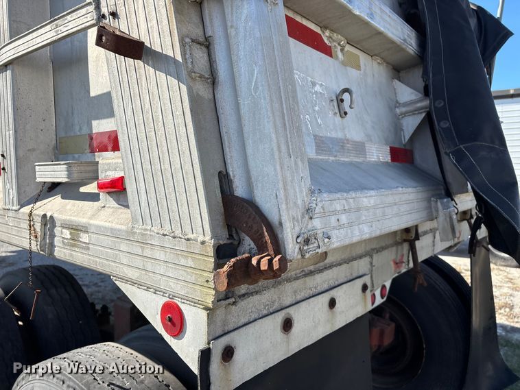 image for item FG0035 1986 CMC Trailers, Inc. end dump trailer