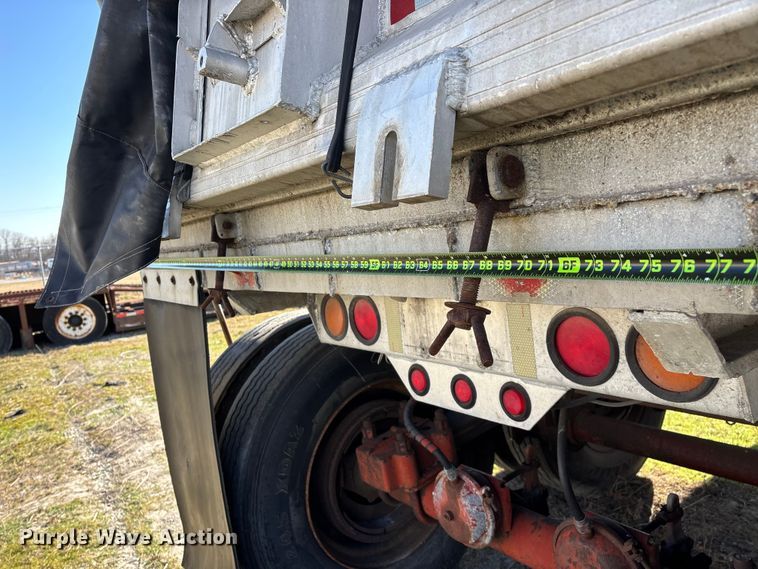 image for item FG0035 1986 CMC Trailers, Inc. end dump trailer