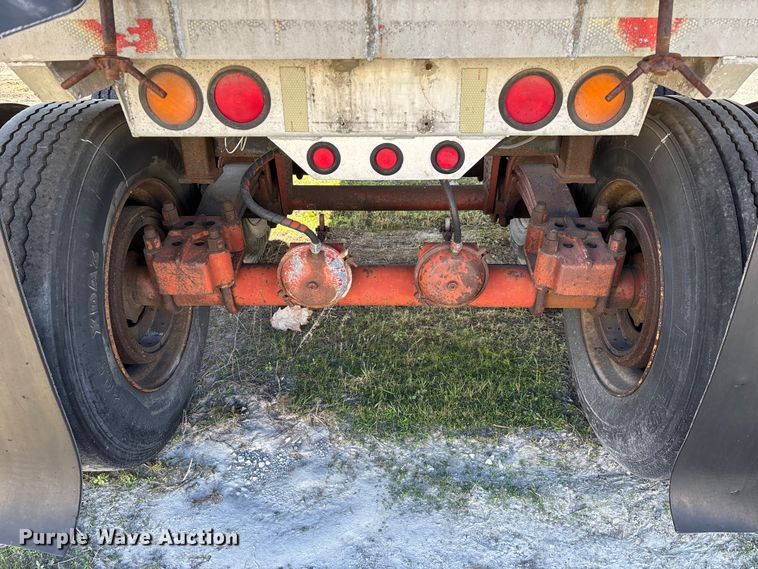 image for item FG0035 1986 CMC Trailers, Inc. end dump trailer