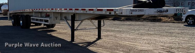 image for item FG2545 2022 Wilson AF-1080 flatbed trailer
